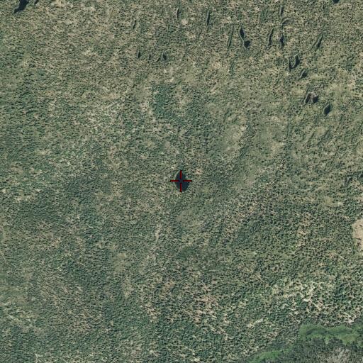 Aerial/Satellite Image of Deer Lake, CA