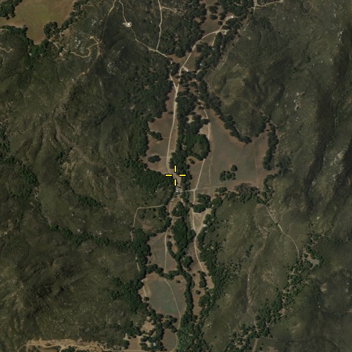 Aerial/Satellite Image of Potrero de Los Cienega, CA