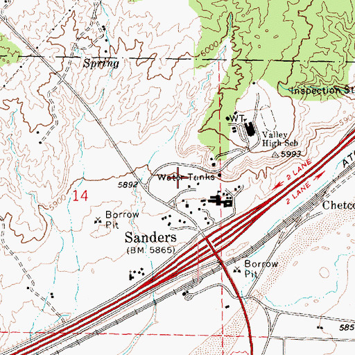 Sanders Elementary School, AZ