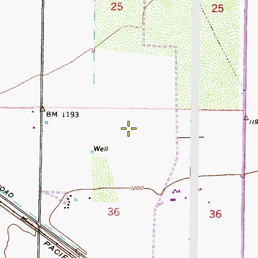 Topographic Map of Legacy Traditional School - Maricopa, AZ