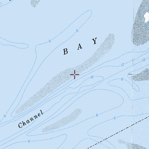 Topographic Map of Arcata Bay, CA