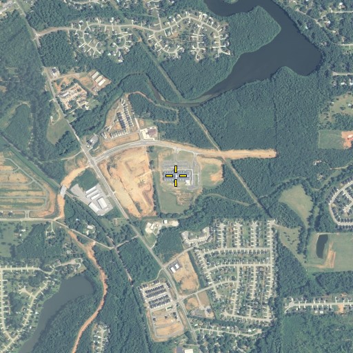 Aerial/Satellite Image of Walnut Creek Elementary School, GA