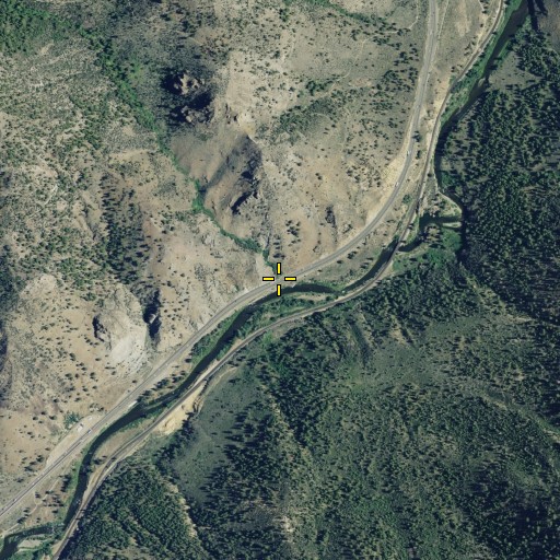 Aerial/Satellite Image of Canyon Twentytwo, CA
