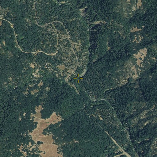 Aerial/Satellite Image of Black Lassic Creek, CA
