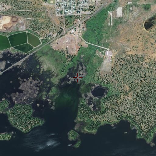 Aerial/Satellite Image of Robbers Creek, CA