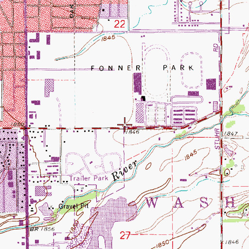 Topographic Map of Fonner Emergency Medical Services, NE