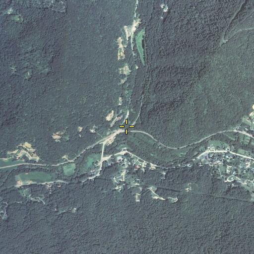 Aerial/Satellite Image of Elliots Ford, KY