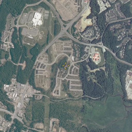 Aerial/Satellite Image of Rippon Landing Apartments, VA