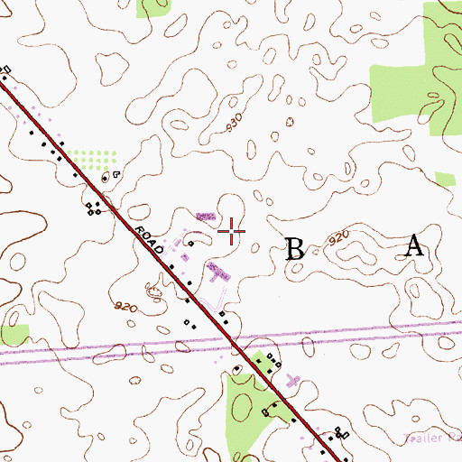 Topographic Map of My-T Acres, NY