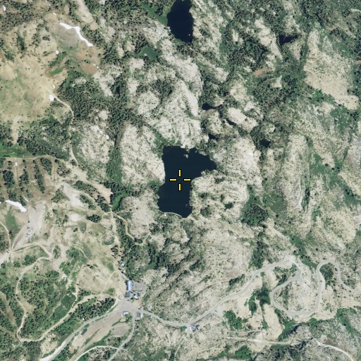 Aerial/Satellite Image of Lake Angela, CA