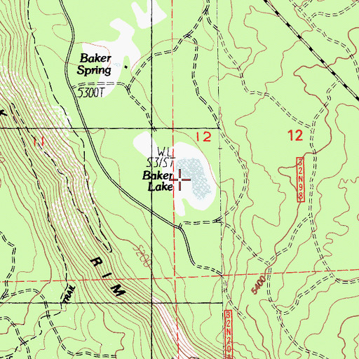 Baker Lake, CA