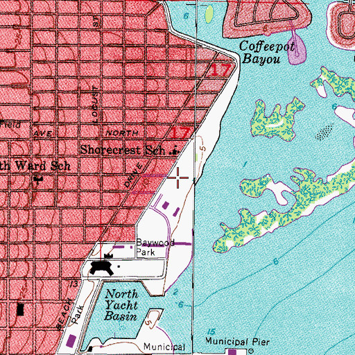 Topographic Map of Gizella Kopsick Palm Arboretum, FL