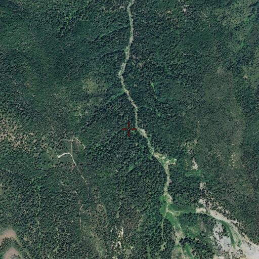 Aerial/Satellite Image of Belfrin Mine, CA