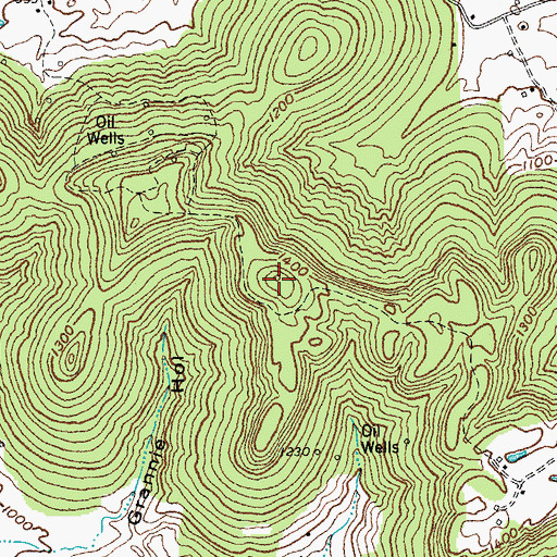 Topographic Map of Dobbs Mountain, KY