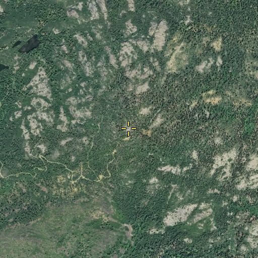 Aerial/Satellite Image of Black Mountain, CA