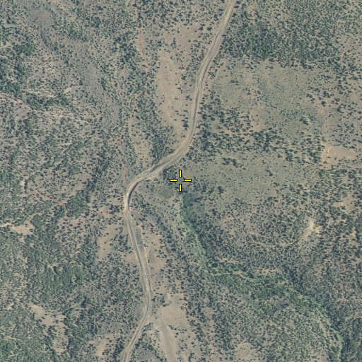 Aerial/Satellite Image of Blacks Gulch, CA