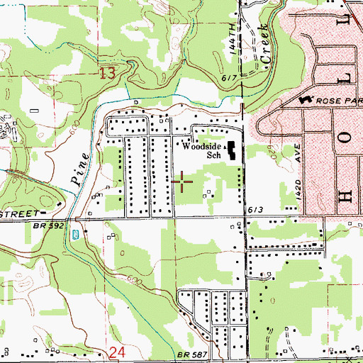 Topographic Map of Wendt Park, MI