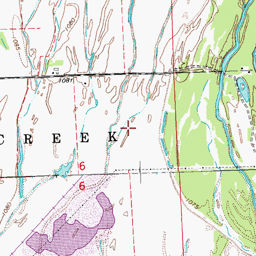 Topographic Map of Big Sandy Lake, NE