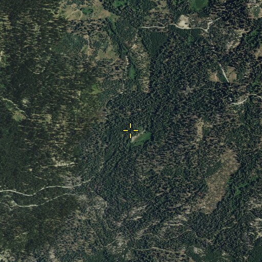 Aerial/Satellite Image of Boneyard Meadow, CA