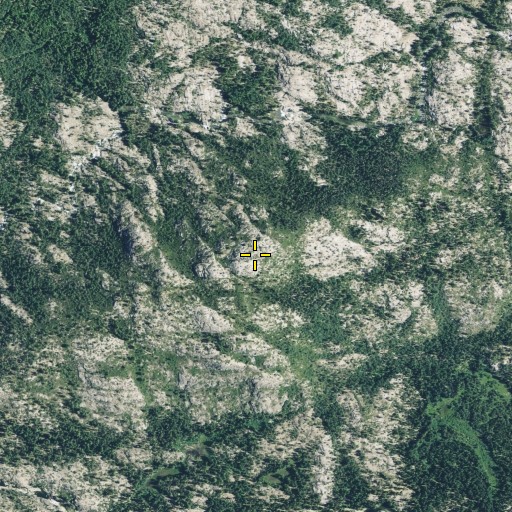Aerial/Satellite Image of Brady Mountain, CA