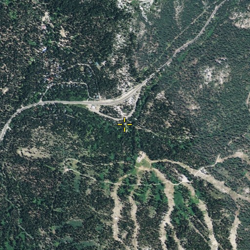 Aerial/Satellite Image of Bryan Creek, CA