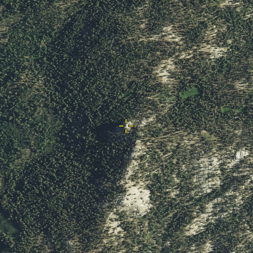 Aerial/Satellite Image of Buck Rock, CA