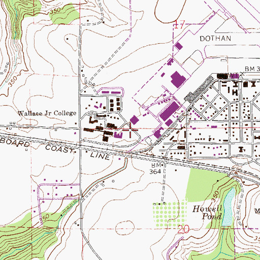 Wallace Community College Map Wallace Community College Wallace Campus Rane Hall, Al