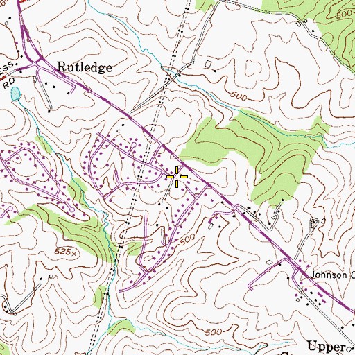 Topographic Map of Fallston Volunteer Fire and Ambulance Company House 2, MD