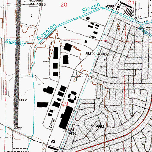 Topographic Map of Reno Fire Department Station 6, NV