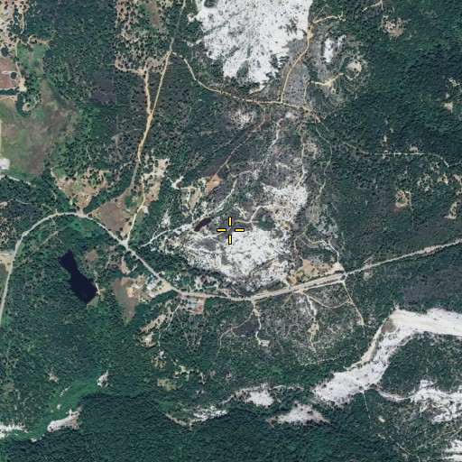 Aerial/Satellite Image of Cherokee Diggings, CA