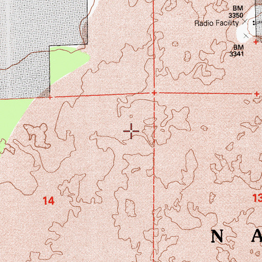 Topographic Map of Hat Creek Census Designated Place, CA