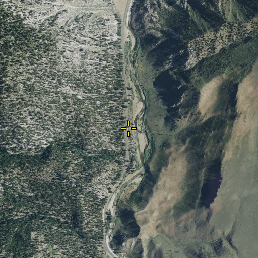 Aerial/Satellite Image of Chris Flat, CA