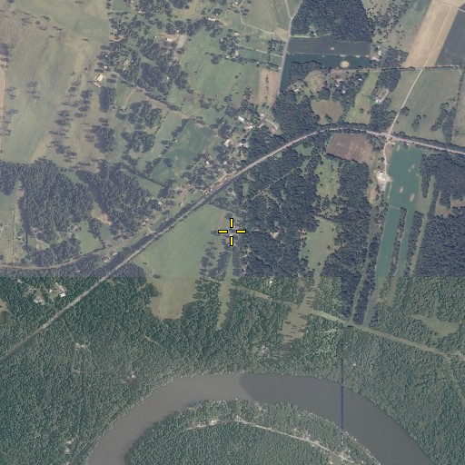 Aerial/Satellite Image of Big Spring Census Designated Place, MD