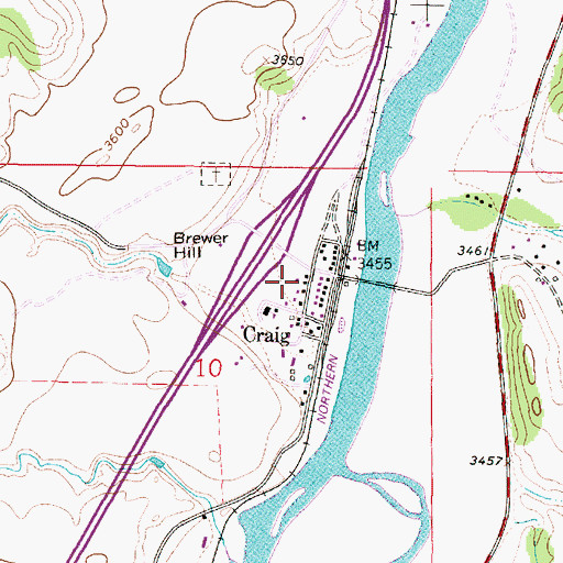 Craig Census Designated Place, MT