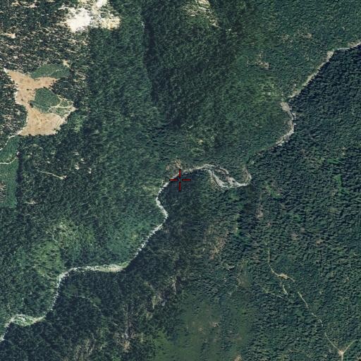 Aerial/Satellite Image of Clarks Ravine, CA