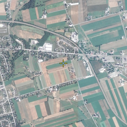 Aerial/Satellite Image of Bird-in-Hand Census Designated Place, PA