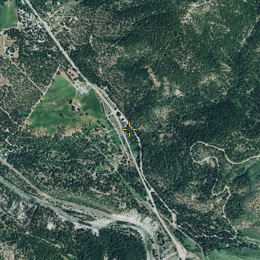 Aerial/Satellite Image of Cogswell Ravine, CA
