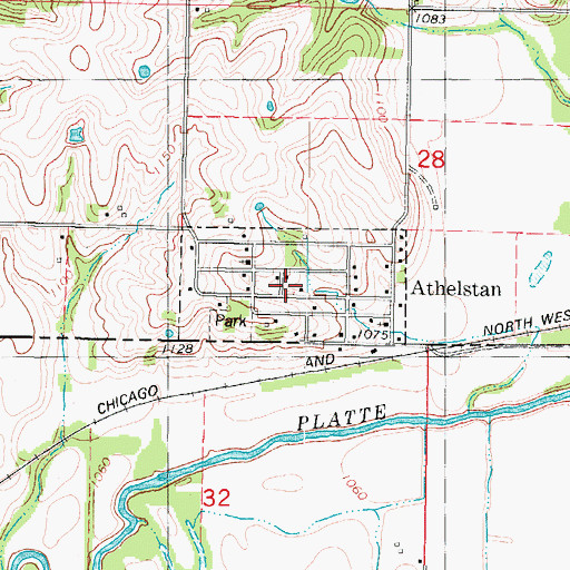 Athelstan Census Designated Place, IA