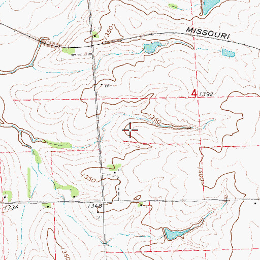 Topographic Map of Windy Hill Pig Farm, NE