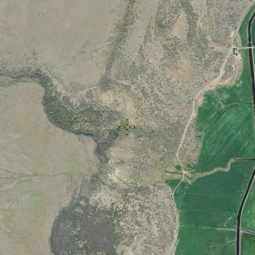 Aerial/Satellite Image of Crooks Canyon, CA