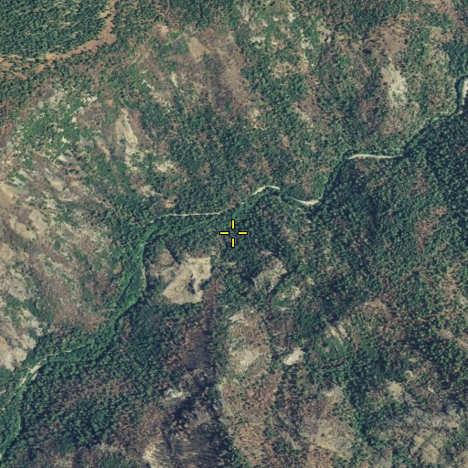 Aerial/Satellite Image of Cub Creek, CA