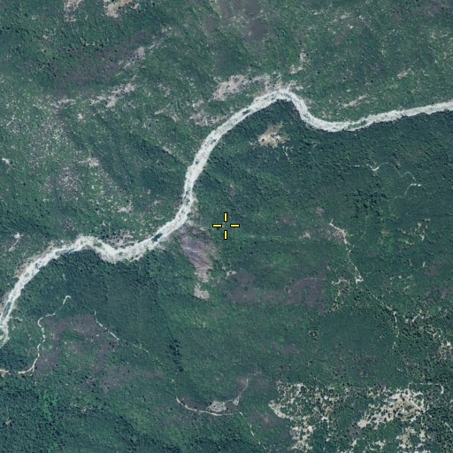 Aerial/Satellite Image of Devils Slide, CA