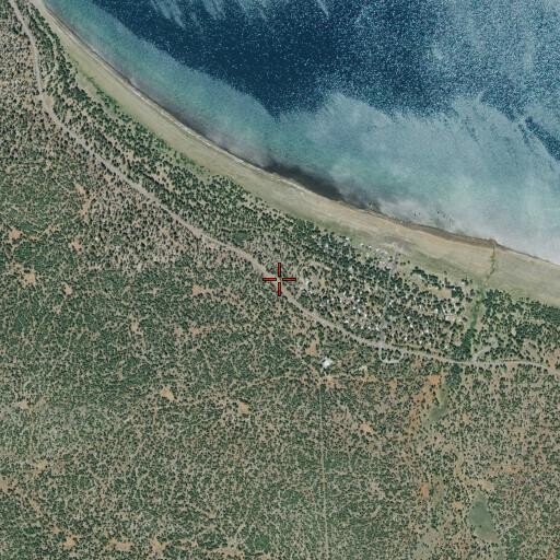 Aerial/Satellite Image of Eagle Lodge, CA