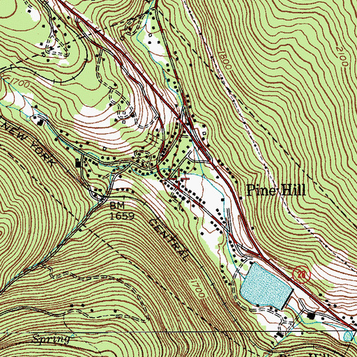 Pine Hill Post Office, NY