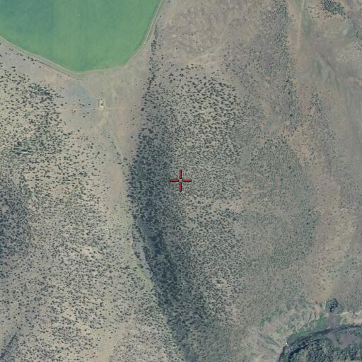 Aerial/Satellite Image of First Butte, CA
