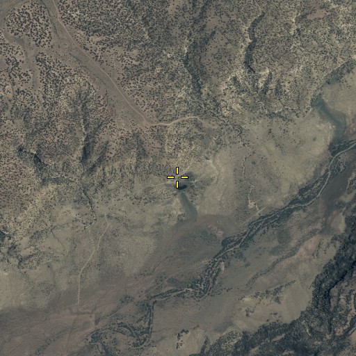 Aerial/Satellite Image of Ceadro Spring, AZ
