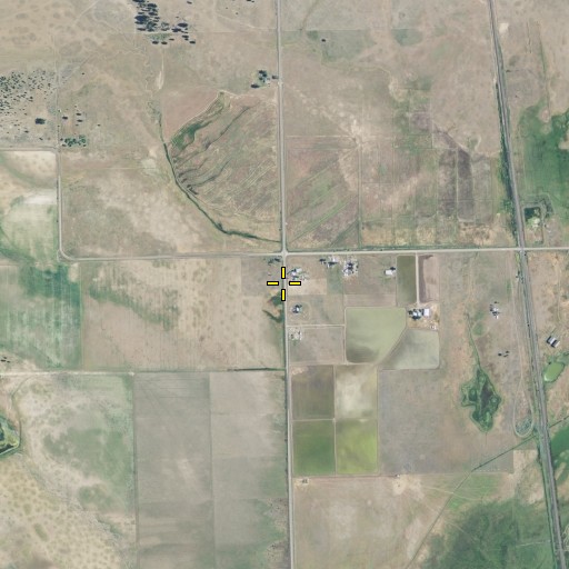 Aerial/Satellite Image of Four Corners, CA