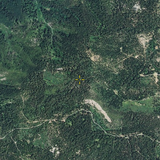 Aerial/Satellite Image of Franklin Hill, CA