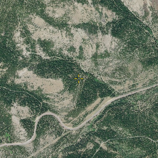 Aerial/Satellite Image of Fredonyer Campground, CA