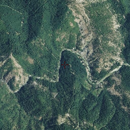 Aerial/Satellite Image of German Bar Mine, CA